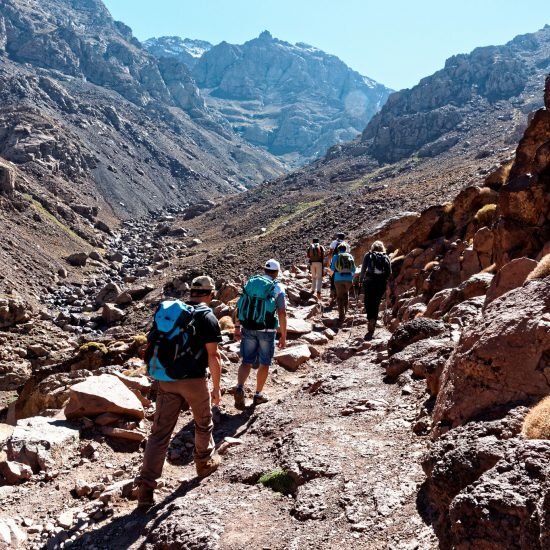 hiking in Morocco