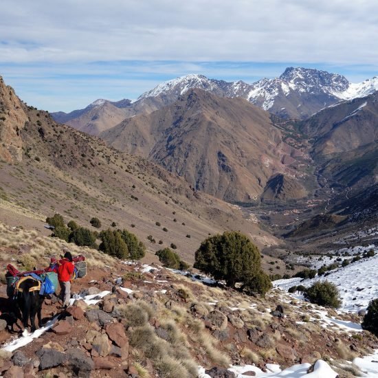 atlas mountains trek