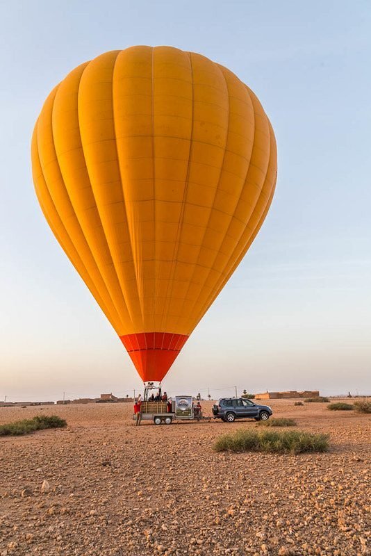 marrakech hot air balloon ride