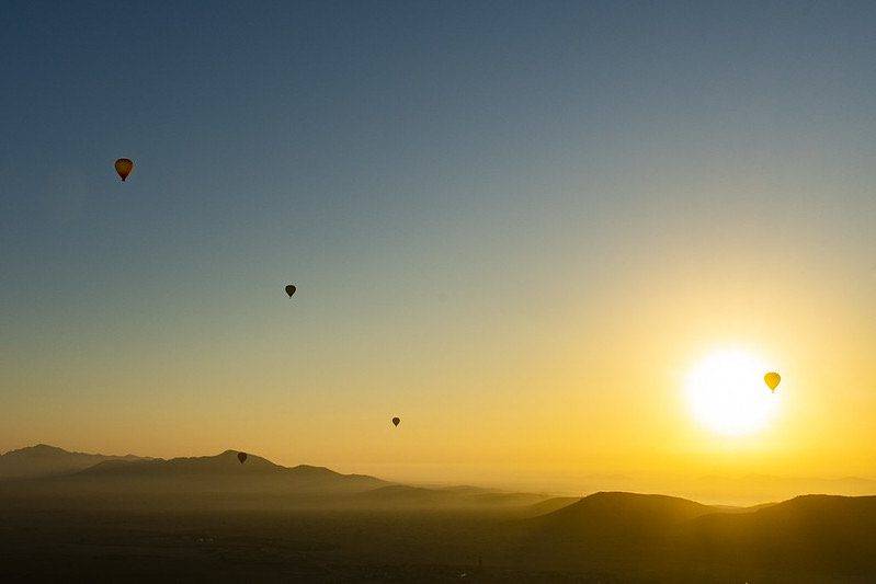 hot air balloon rides marrakech