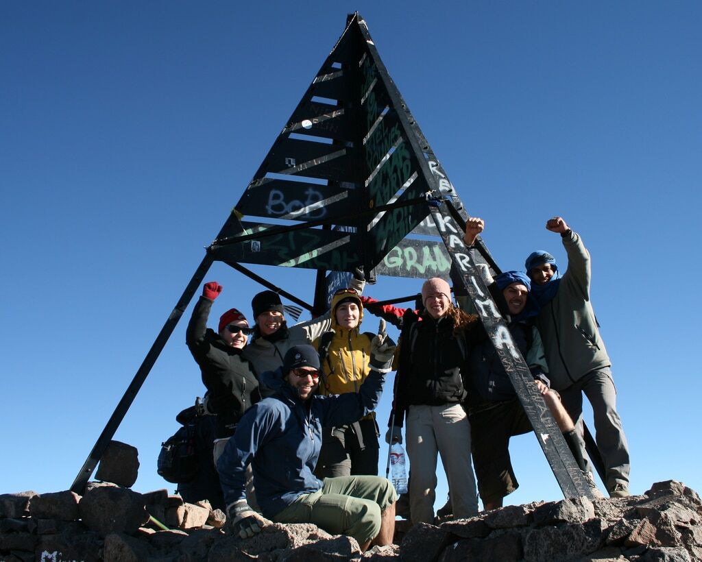 climbing mount toubkal